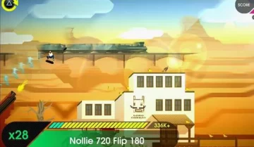 【5.05】PS4游戏《像素滑板：史诗连击版 OlliOlli:Epic Combo Edition》欧版pkg下载（v1.0.1）