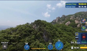 [韩国无人机飞行游览大芚山].Korean Drone Flying Tour 美版中文